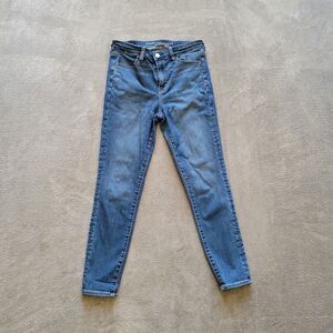 American Eagle Hi- Rise Jeggings Blue Sz 10